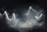 Halloween Floating Ghost Photography Backdrop RR7-413