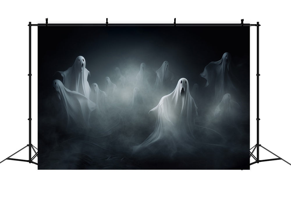 Halloween Horror Floating Ghost Photography Backdrop RR7-478