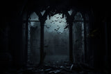 Halloween Gothic Cemetery Photography Backdrop RR7-47