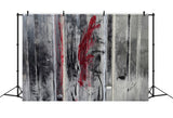 Concrete Wall Blood Splash Halloween Backdrop RR7-492