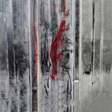 Concrete Wall Blood Splash Halloween Backdrop RR7-492