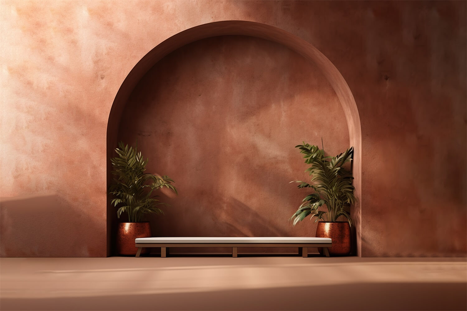 Terracotta Bliss Boho Photography Backdrop RR7-5