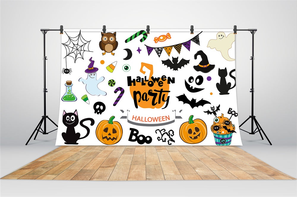 Halloween Party Decoration Photography Backdrop RR7-505