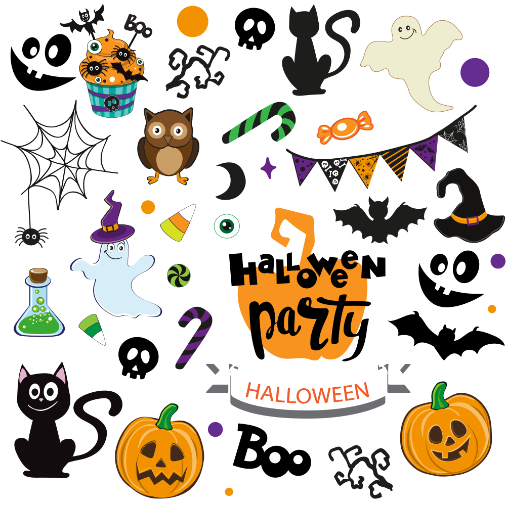 Halloween Party Decoration Photography Backdrop RR7-505