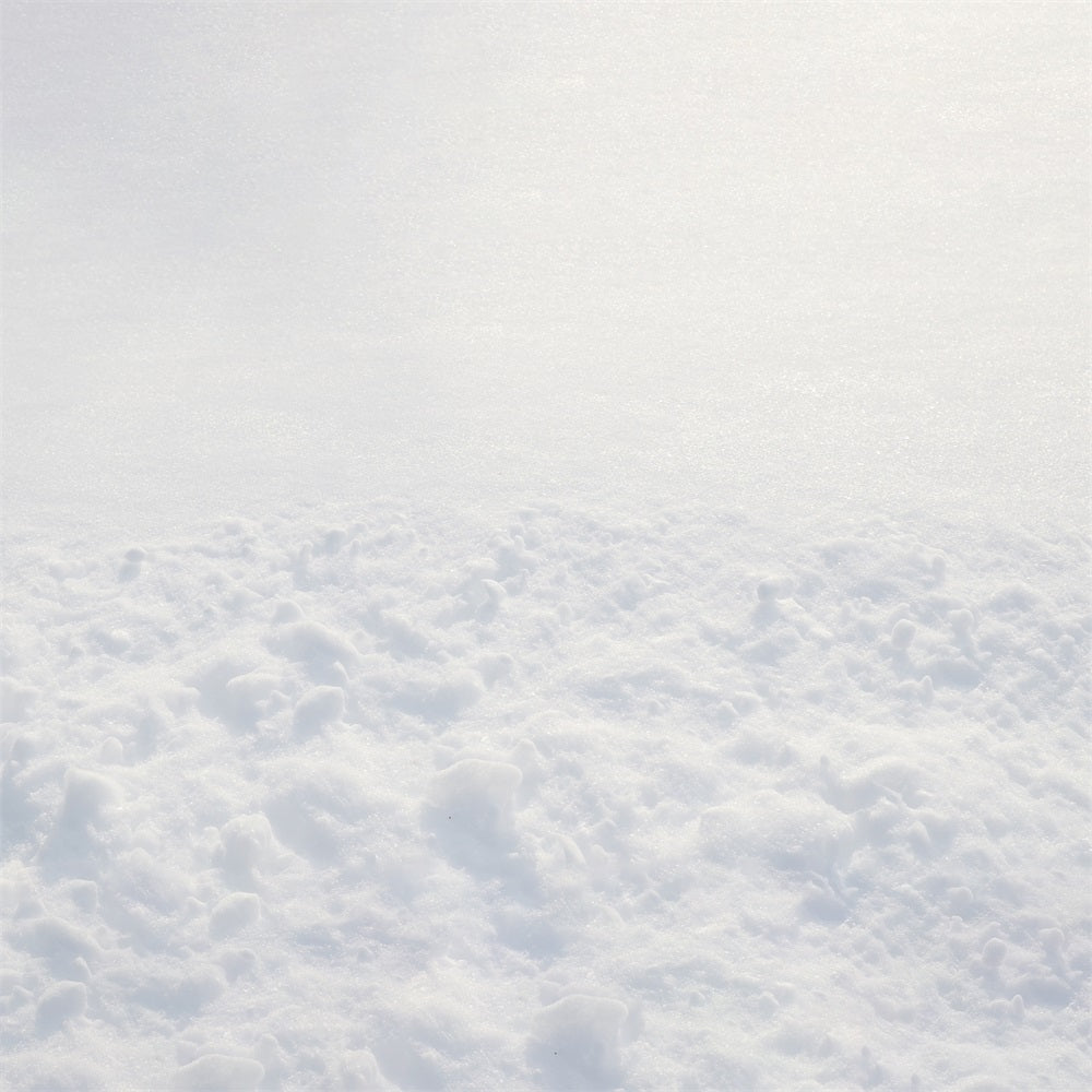 Pristine Fresh Snow Fabric Floor Backdrop RR7-555