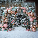 Christmas Festive Balloon Arch Backdrop RR7-576