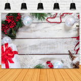 Christmas Decorations Wood Wall Backdrop RR7-721