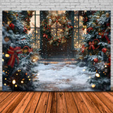 Christmas Enchanted Winter Pathway Backdrop RR8-180