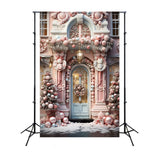 Christmas Whimsical Candyland Doorway Backdrop RR8-190