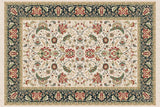 Intricate Floral Patterned Carpet Floor Backdrop RR8-297