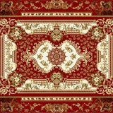 Ornate Red and Gold Carpet Floor Backdrop RR8-298