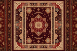 Rich Burgundy and Beige Carpet Floor Backdrop RR8-305