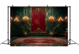 Elegant Christmas Wall Photography Backdrop RR8-351