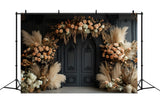 Bohemian Vintage Floral Arch Backdrop RR8-467