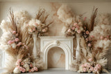 Boho Romantic Rose Hay Decorative Backdrop RR8-479