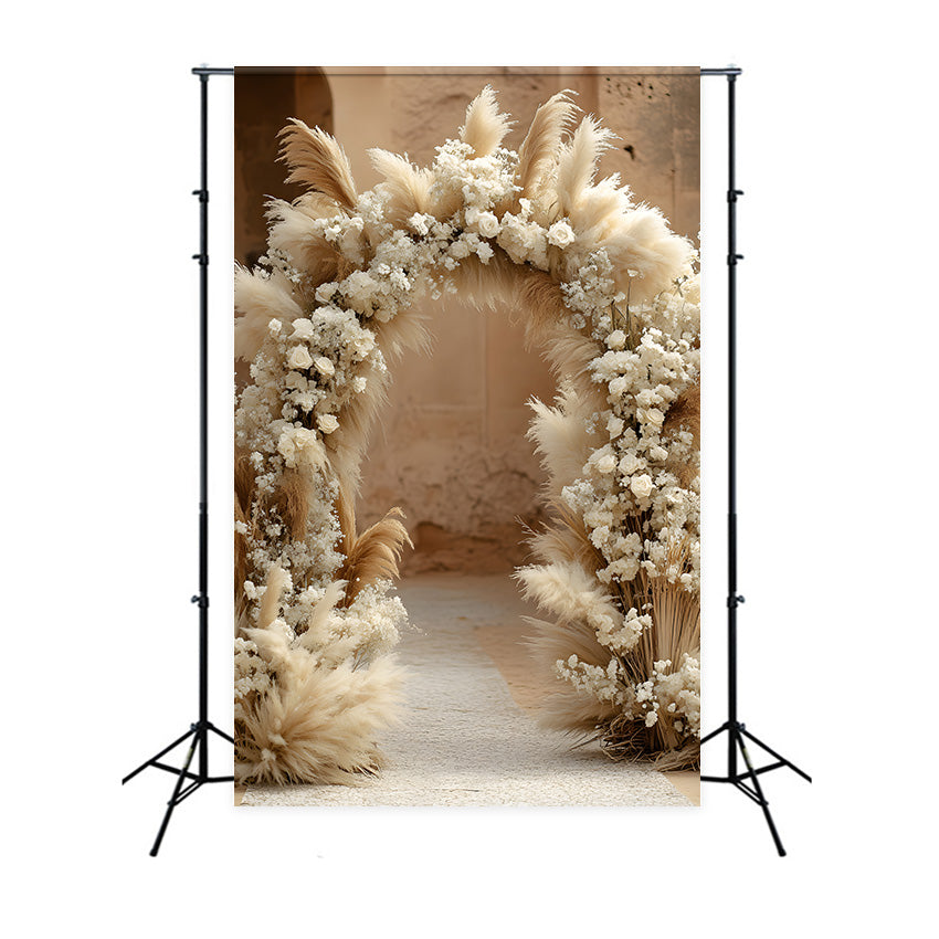 Dreamy Macramé Floral Wall Art Backdrop RR8-512