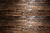 Brown Black Retro Wood Floor Backdrop RR8-593