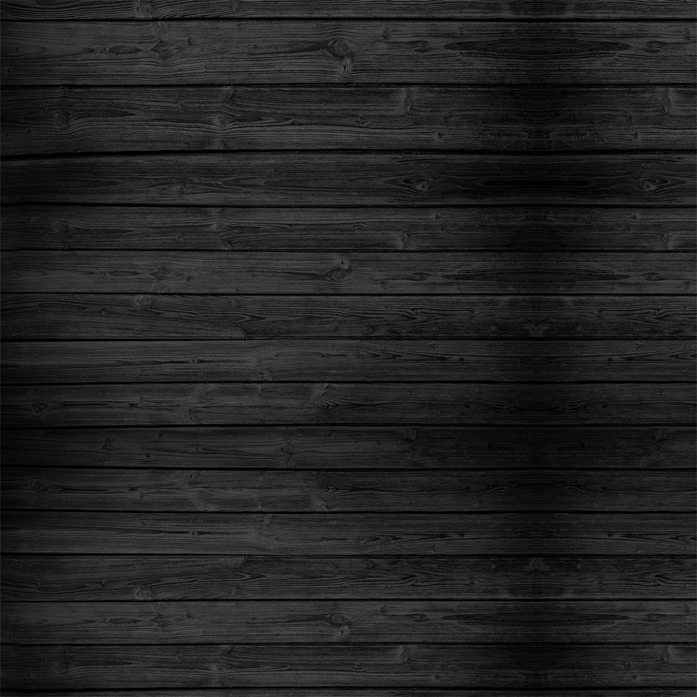 Charcoal Wooden Plank Floor Backdrop RR8-669