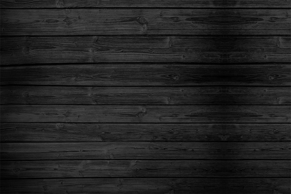 Charcoal Wooden Plank Floor Backdrop RR8-669