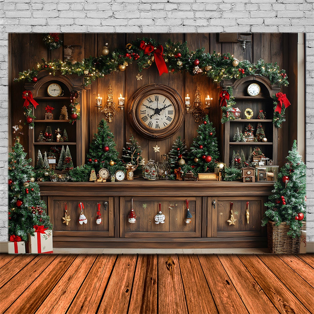 Christmas Decorations Toy Room Backdrop RR8-71