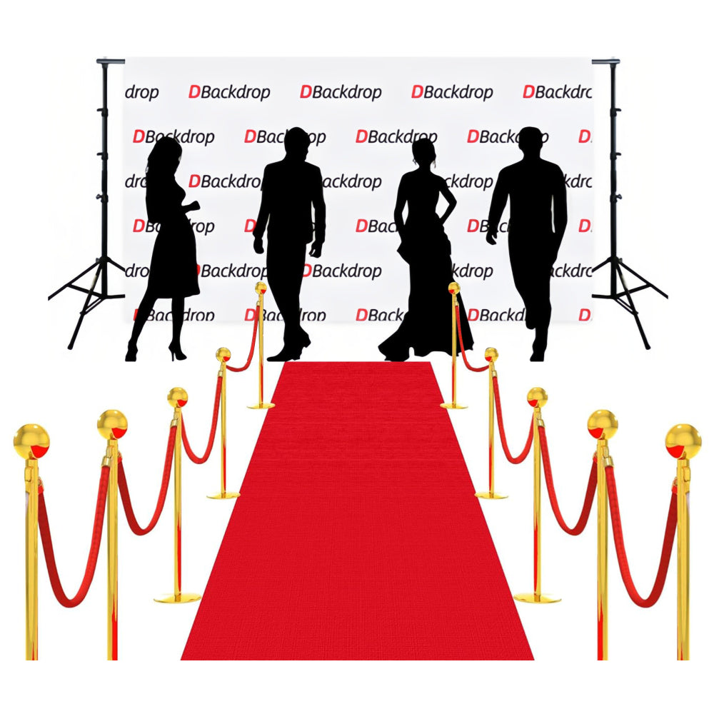 Custom Red Carpet Backdrop Promotional Events Banner Backdrop RC2-1