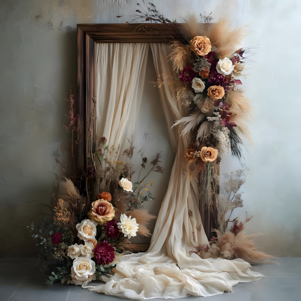 10 by 10 Backdrop Elegant Boho Backdrops for Photography SXS5