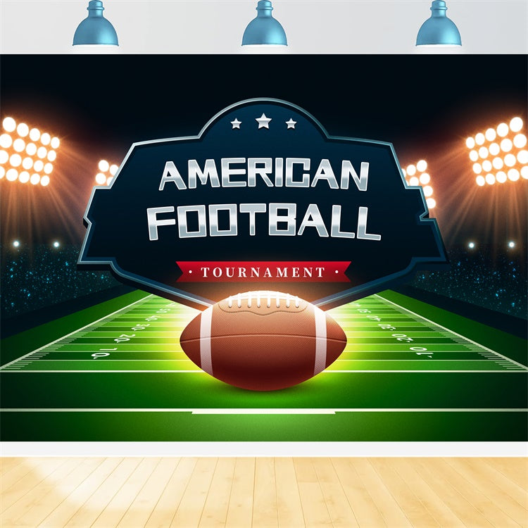 Super Bowl Backdrops American Football Tournament Backdrop XY2-112