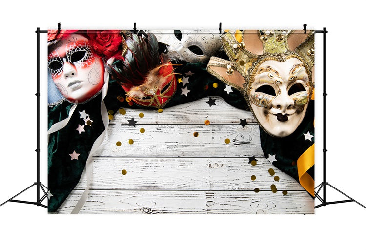 Masquerade Backdrop Ideas Elegant Venetian Mask Party Backdrop XY2-139