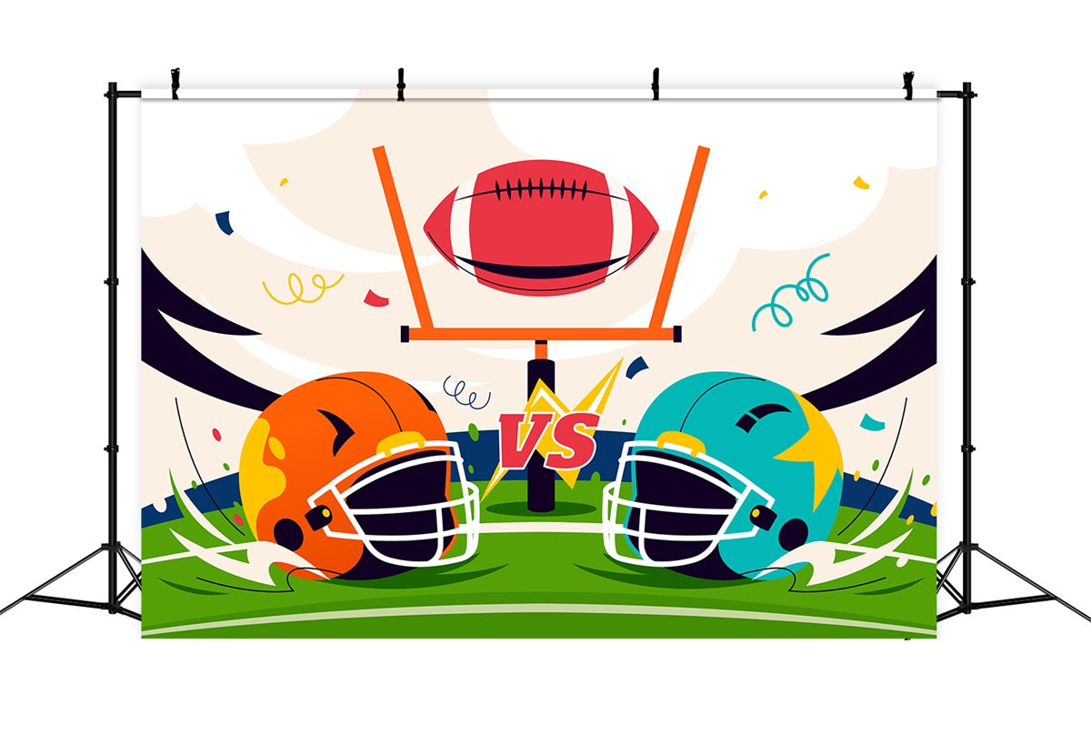 Sports Event Backdrop American Football Championship Backdrop XY2-156