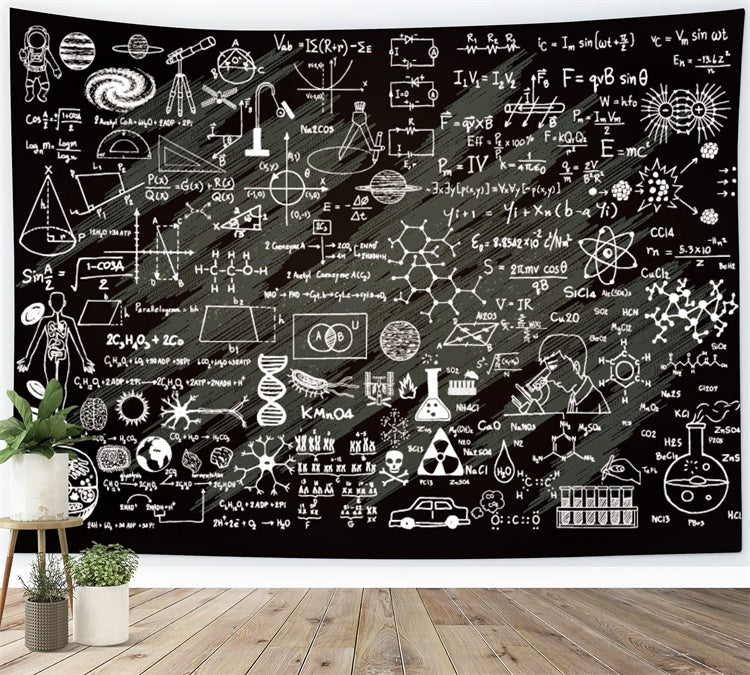 Back to School Educational Blackboard Kid Backdrop BRP7-55