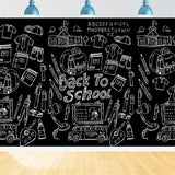 Back to School Little School Patterns Backdrop BRP7-35