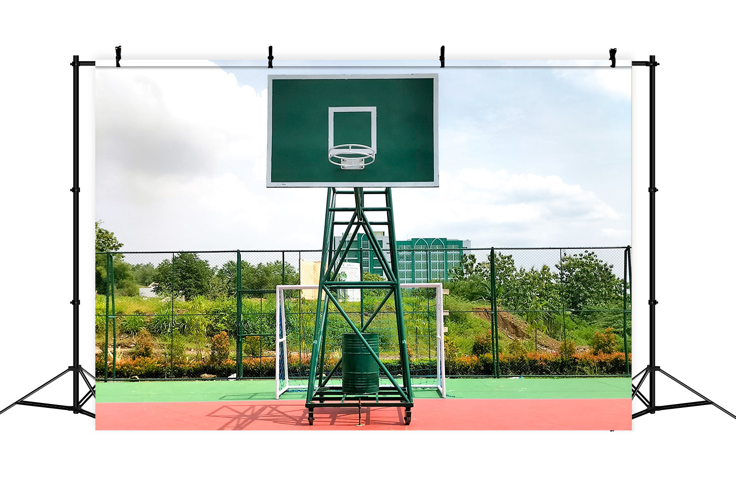 Back to School Half Court Photography Backdrop BRP7-46