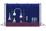 Back to School Chemistry Lab Photography Backdrop BRP7-3