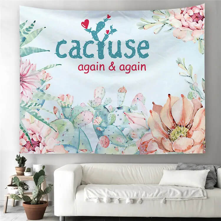 BUY 2 GET 1 FREE Personalized Wall Tapestry For Family Home Decoration T7