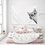 BUY 2 GET 1 FREE Custom Wall Tapestry Your Photo Gift Home Decor  T4