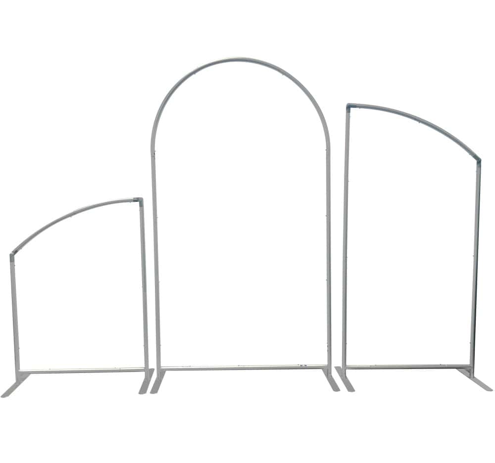 Arched Backdrop Stand Set Metal Frame Set for Decoration