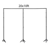 20x10FT Backdrop Stands Adjustable Background Prop Support System Backdrops PR7