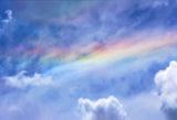 Beautiful Sky Rainbow Backdrop Designed by Beth Hrachovina Photography