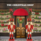 Christmas Shop Nutcracker Photography Backdrop D1001