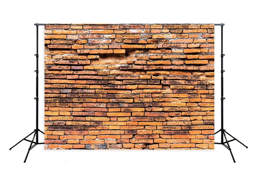 Damaged Brick Wall Backdrop for Photo Studio D133 – Dbackdrop