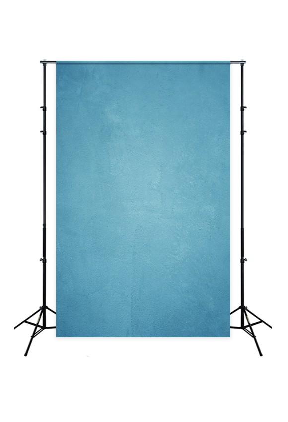 Abstract Backdrop Blue Cement Studio Background D162