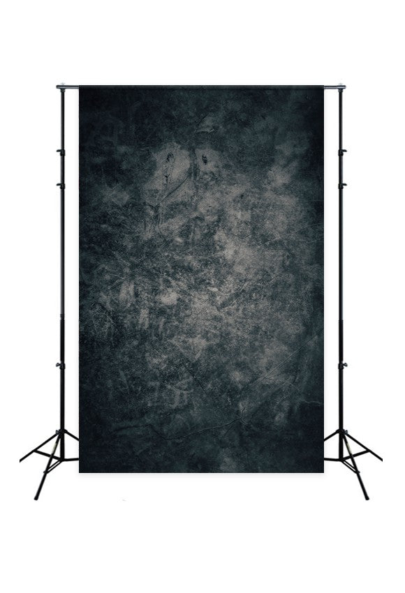 Abstract Dark Black Portrait  Photography Backdrop for Studio D174