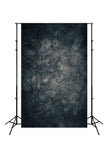 Abstract Dark Black Portrait  Photography Backdrop for Studio D174