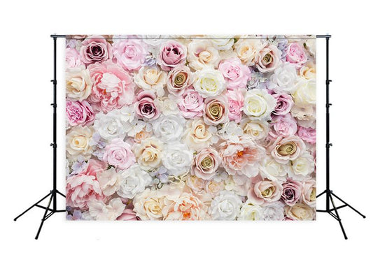 Beautiful Rose Flower Backdrop for Valentine's Day Birthday Photograph ...