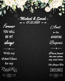 Custom Weeding Backdrop Personized Photography Weeding Decorations Backdrop D530