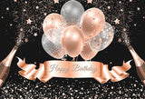 Happy Birthday Party Celebration Backdrop