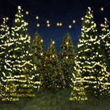 Night Twinkle Christmas Farm Photo Booth Backdrop