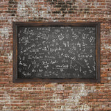 Back to School Chalkboard Retro Wall Backdrops D837