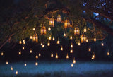 Halloween Night Lantern Lamps Photography Backdrop