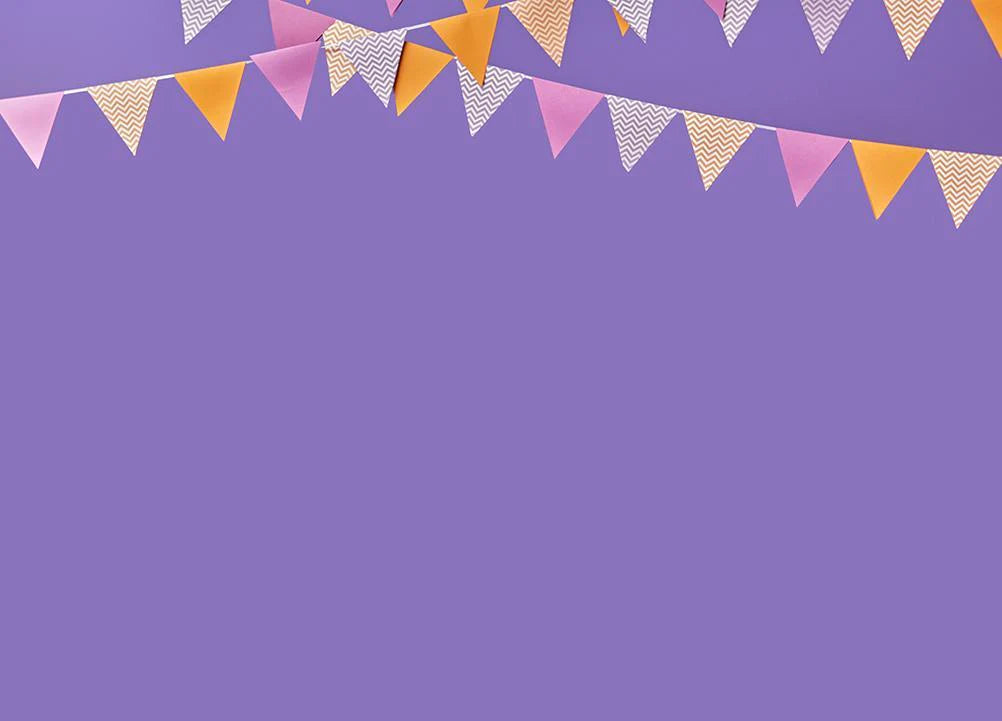 Solid Purple Halloween Children Photography Backdrop DBD-H19010